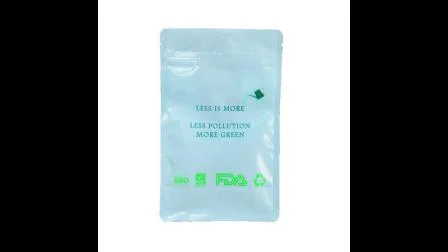 Custom Biodegradable Compostable Printing Flat Bottom Stand up Side Gusset Plastic Zipper Nylon Paper Food Tea Coffee Food Plastic Packaging Bag
